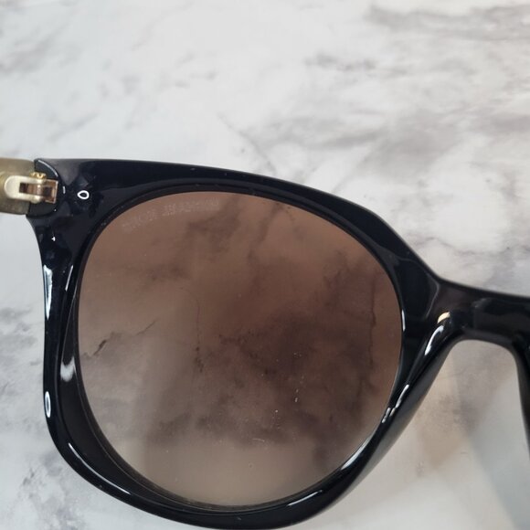 Michael Kors MK2078 (Cape Cod) Women's Sunglasses Black Gold Frame 54-20-140 - Picture 7 of 12
